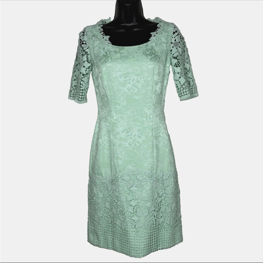 Antonio Melani 0 Sheath dress Lace Accents
Mint knee length mother bride groom